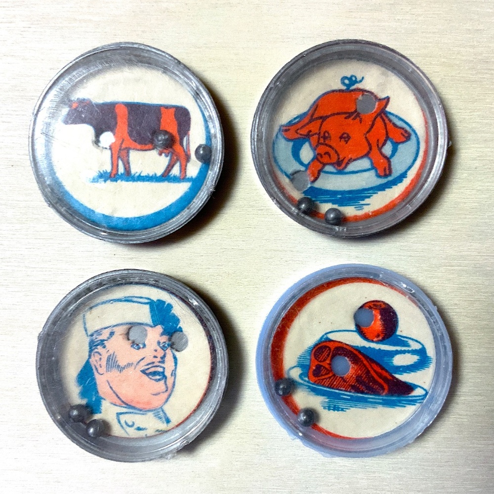Tiny Ball Games / Vintage Plastic Novelties / Eclectic wackystuff - Picture 2 of 5